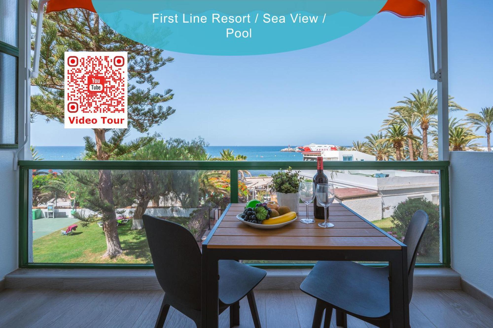 Go2Tenerife Apart'Dida Pool & First Line Of The Sea Los Cristianos  Exterior foto